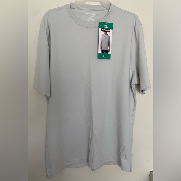 Kirkland Signature Men's Pima Cotton Slub Tee - Picture 1 of 7